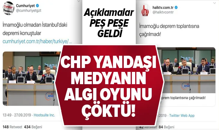 CHP yandaşı medyanın ‘mağduriyet’ oyunu çöktü!