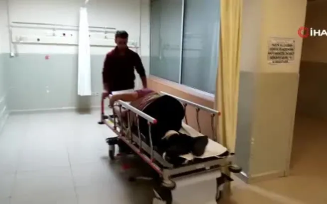 Öfkeli koca eşini çekiçle ağır yaraladı