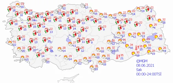 1622820621450.png Meteoroloji'den son dakika açıklaması! Sıcaklıklar 2-4 derece düşecek! İstanbul Ankara İzmir hava durumu - 8