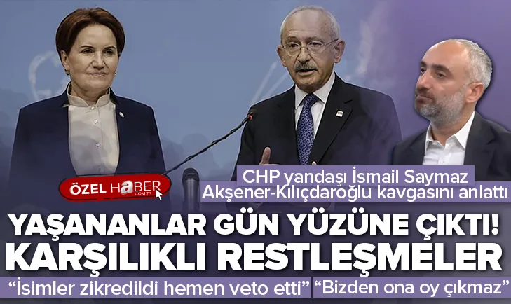 İsmail Saymaz 6’lı masadaki kavgayı anlattı