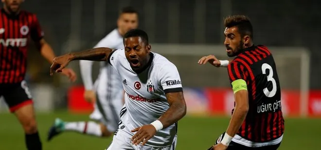 Beşiktaş, Gençlerbirliği deplasmanında mağlup oldu