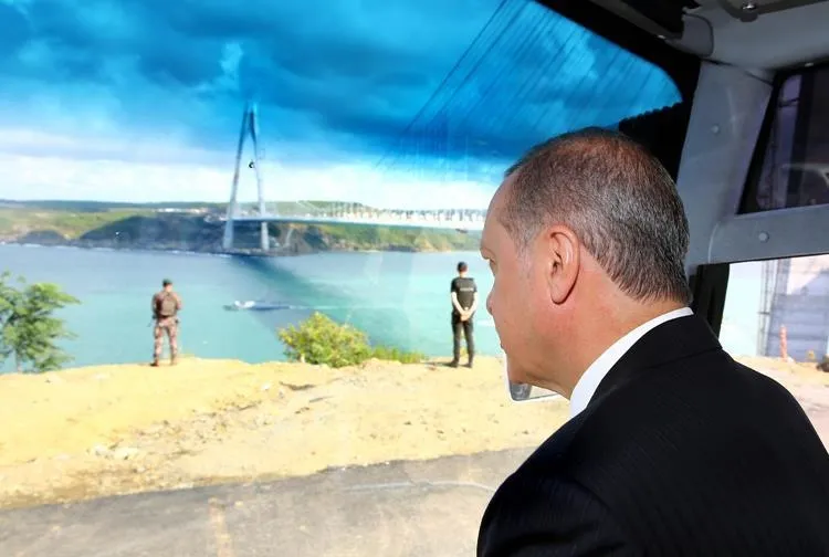 Yavuz Sultan Selim Köprüsü'nde uçaksavarlı güvenlik - 1