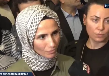 137 Sumud aktivisti İstanbul’da! Sümeyye Erdoğan havalimanında karşıladı: İsrail çok korkuyor