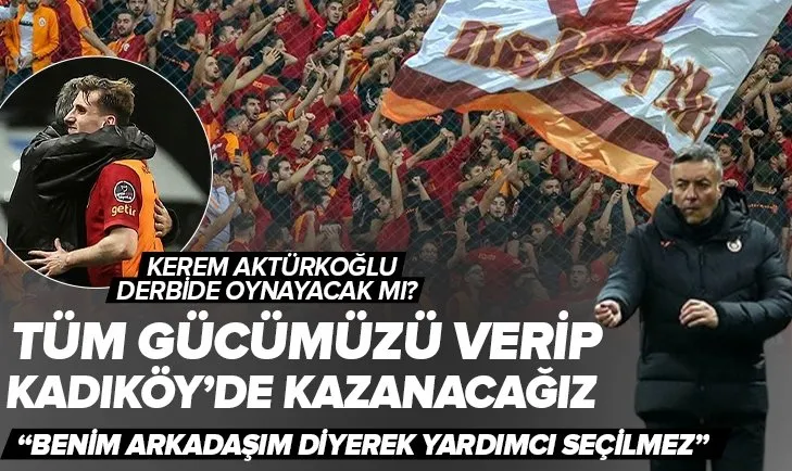 Benimle iyi geçiniyor diye birini yardımcım yapamam! Domenec Torrent’ten Fenerbahçe derbisi yorumu! Kerem Aktürkoğlu derbide oynayacak mı?