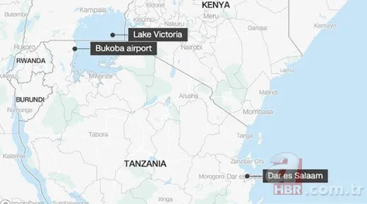 Tanzanya'da yolcu uçağı Viktorya Gölü'ne düştü! Korkutan görüntüler 3