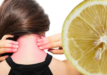 Limonun şaşırtıcı faydası! İkiye kesip ensenize sürerseniz...