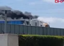 İstanbulda fabrika yangını