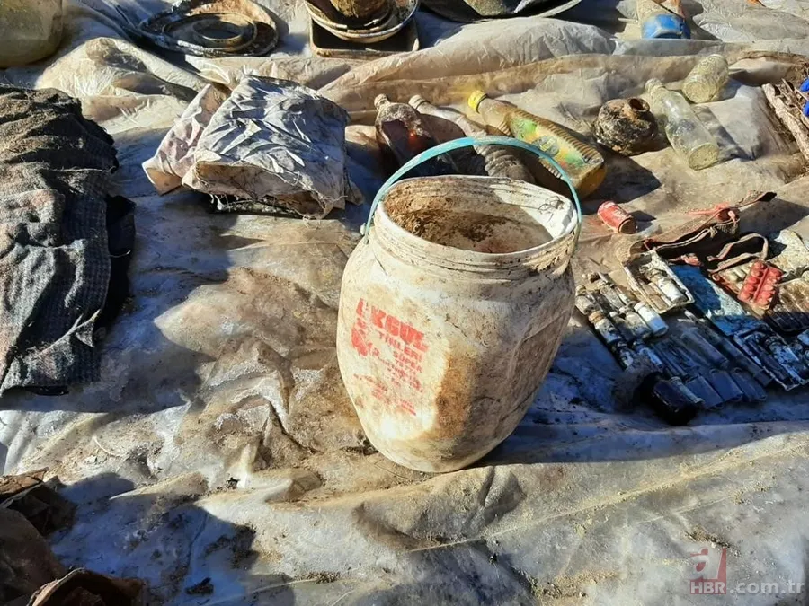 SON DAKİKA! Sivas'ta PKK terör örgütünün 4 sığınağı imha edildi 4