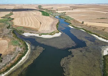 Tekirdağ Sarılar Göleti'nde kuraklık alarmı!