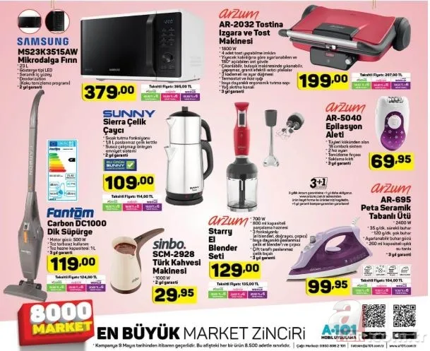 A101 aktüel ürünler kataloğu 9 Mayıs ile dev fırsatlar! A101 indirimli ürünler neler? 14