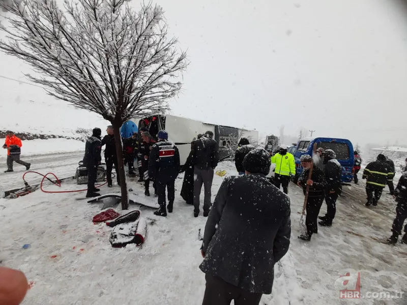 Tokat’ta yolcu otobüsü devrildi! Ölü ve yaralılar var 8