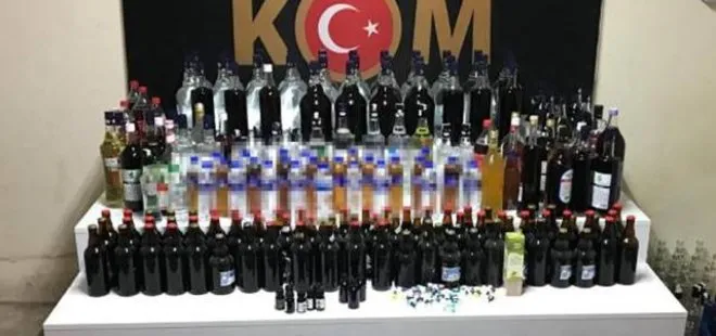 Son dakika: Bursa’da 10 ton sahte içki ele geçirildi