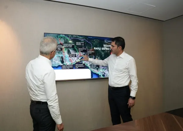 AK Parti İBB Başkan Adayı Murat Kurum çalışmalara başladı: Ulaştırma Bakanı Abdulkadir Uraloğlu ile bir araya geldi! Sadece İstanbul