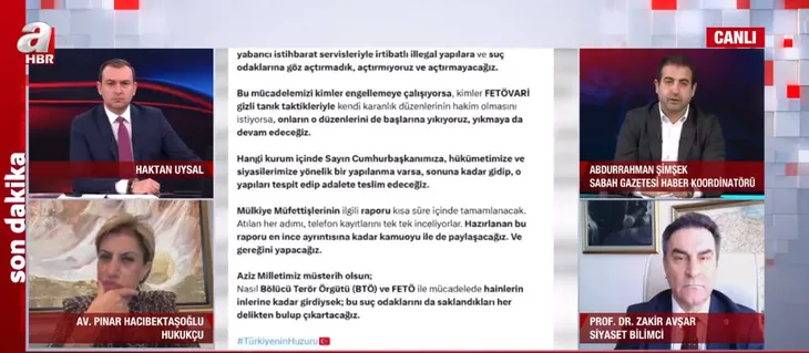 Türkiye’ye yeni darbe girişimi mi? Ayhan Bora Kaplan soruşturmasının iç yüzü ne? A Haber’de çarpıcı sözler: Medya ayağı var!