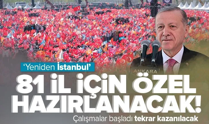 AK Parti’de yerel seçim hazırlığı! 81 ile özel slogan hazırlanacak: Yeniden İstanbul
