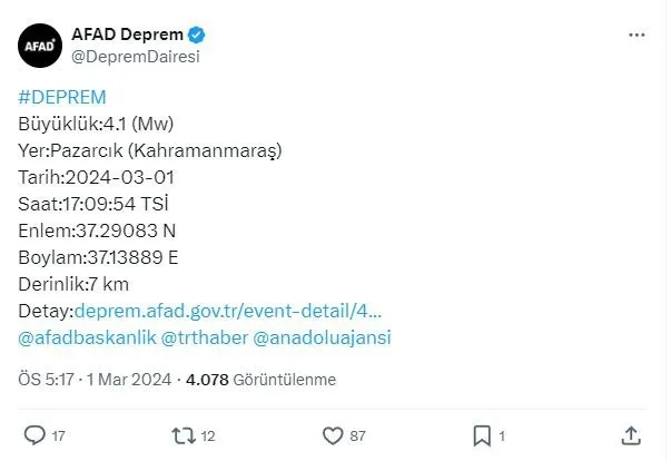son-dakika-kahramanmarasta-41-buyuklugunde-deprem-1709302910436.jpeg Son dakika | Kahramanmaraş'ta 4,1 büyüklüğünde deprem - 1