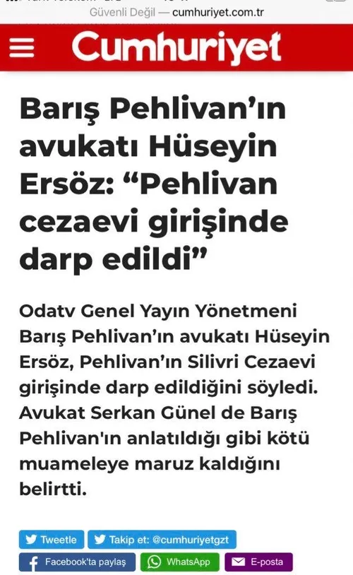 MİT şehidinin ifşa edilmesi skandalına imza atan OdaTv Genel Yayın Yönetmeni Barış Pehlivan'ın yalanı tescillendi - 1