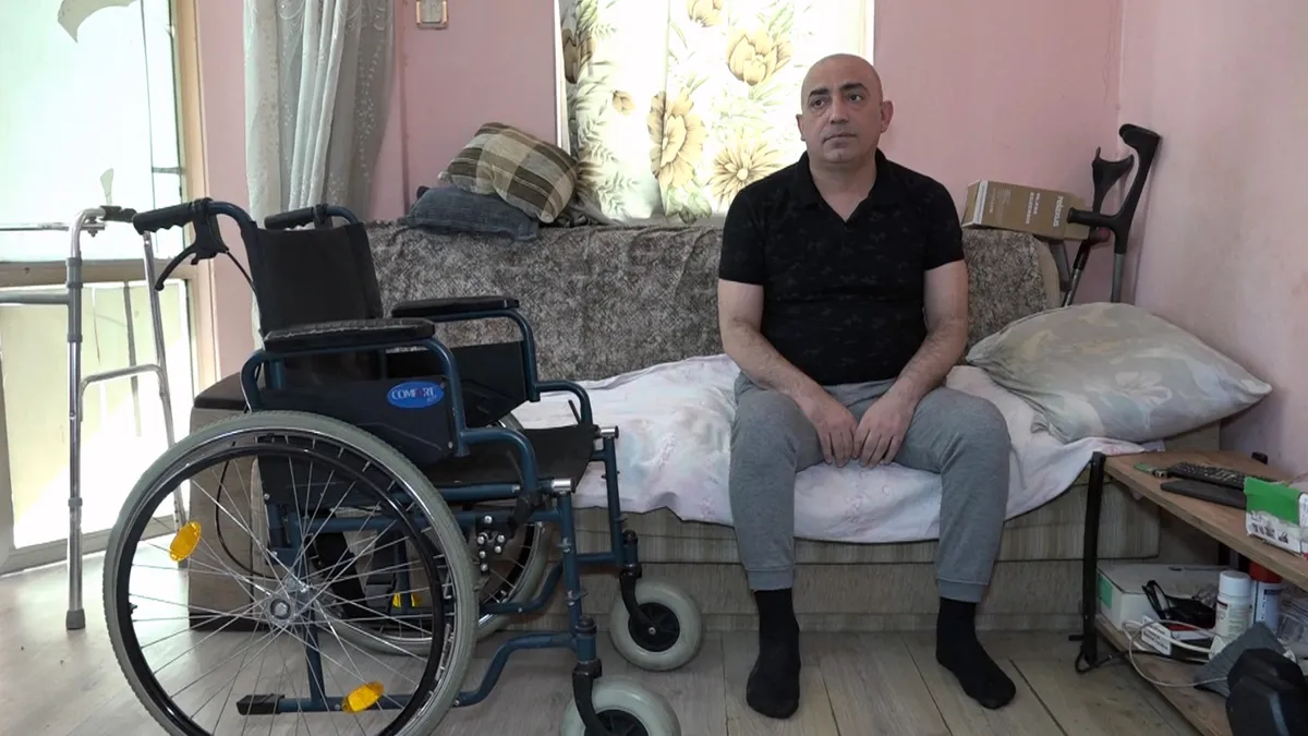Bir gecede yürüyemez hale geldi! Hastanede omurilik felci teşhisi kondu