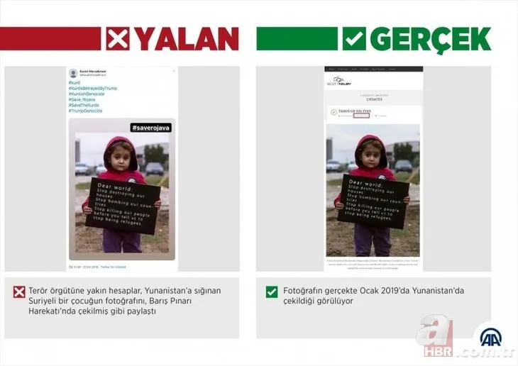 Terör sevicilerin son yalanı!
