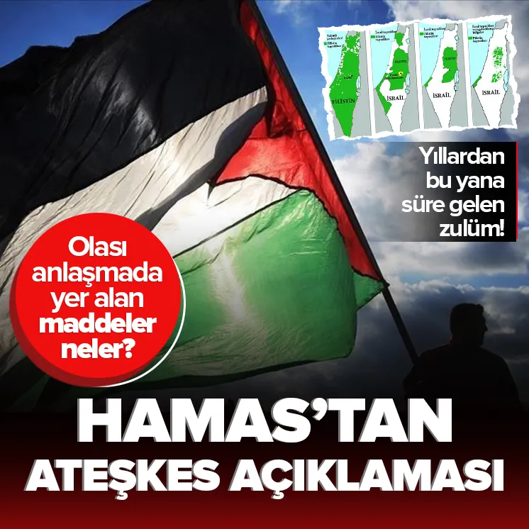 Hamastan ateşkes açıklaması