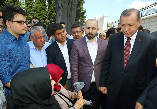 Erdoğan ve Yıldırım 15 Temmuz Şehitliğini ziyaret etti - 2