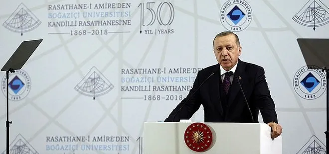 Cumhurbaşkanı Erdoğan: Madem bu kadar ’hodri meydan’ diyorsunuz...