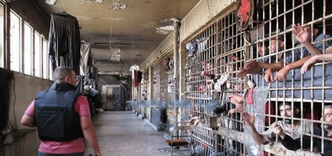 Esed rejimi tutukluları cesetlerle aynı hücrelerde tuttu