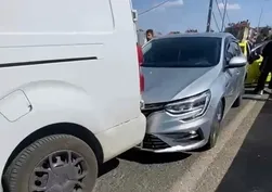 Bingöl'de zincirleme kaza! 4 araç birbirine girdi