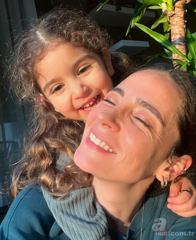 A.B.İ.'nin Mahinur'u Esra Şengünalp'in minik kızı Maya'yı görenler hayran kaldı! 5