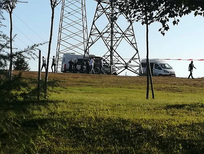 Kocaeli’de yüksek gerilim direğinin ayaklarında bomba bulundu