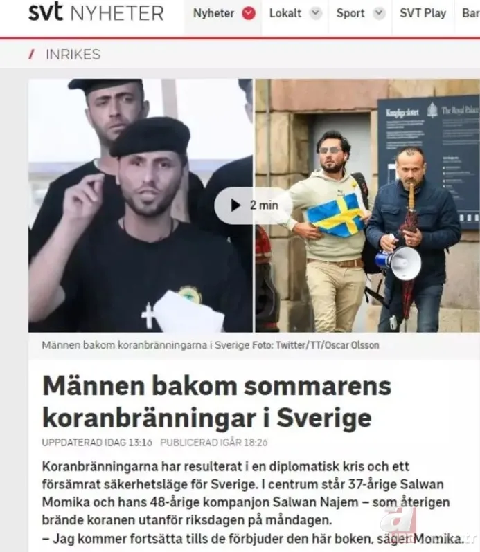 İsveç’te Kur’an-ı Kerim yakan alçak Salwan Momika kimdir? Kimlerle bağlantısı var? 12