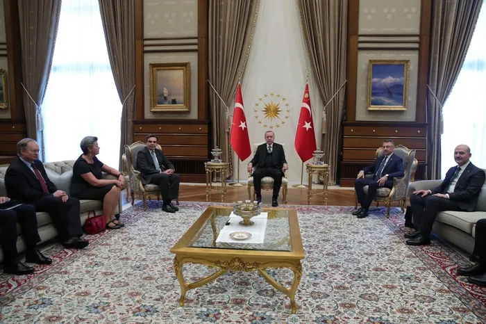 Başkan Erdoğan, AB Komisyon Başkan Yardımcısı Johansson’u kabul etti