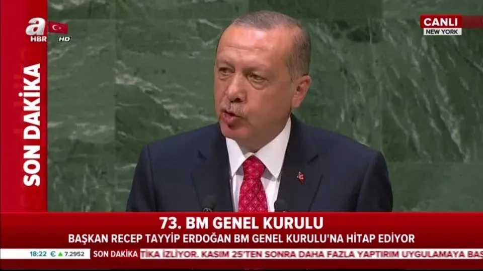 Başkan Erdoğan'dan BM Genel Kurulu'nda tarihi mesajlar