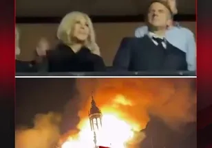 ÜLKESİ YANARKEN KONSERE GİTTİ