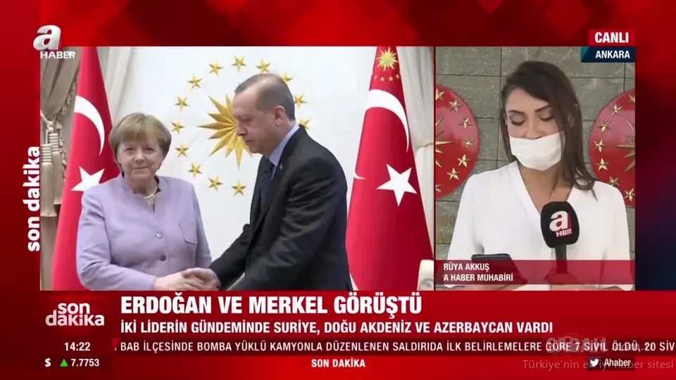 Başkan Erdoğan ile Merkel arasında kritik görüşme! Hangi konular konuşuldu?