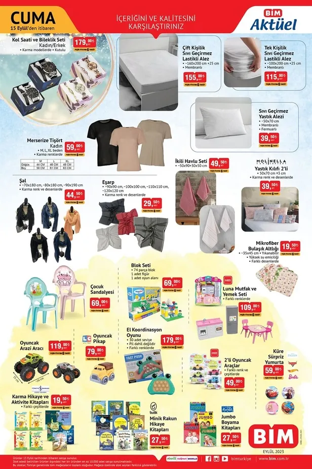15 Eylül BİM aktüel ürünler kataloğu! Yarın BİM’e elektrikli bisiklet, telefon, akıllı tartı, mini buz dolabı, kablosuz kulaklık, mutfak gereçleri geliyor