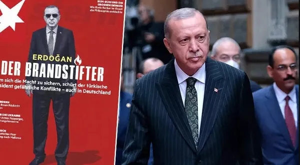 Alman dergisinden Başkan Erdoğan’a alçak sözler! Tek merkezden yönetilen Batı medyası saldırıya geçti | Türkiye’den sert tepki