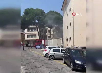 Trafo patladı! Çevrede panik yaşandı