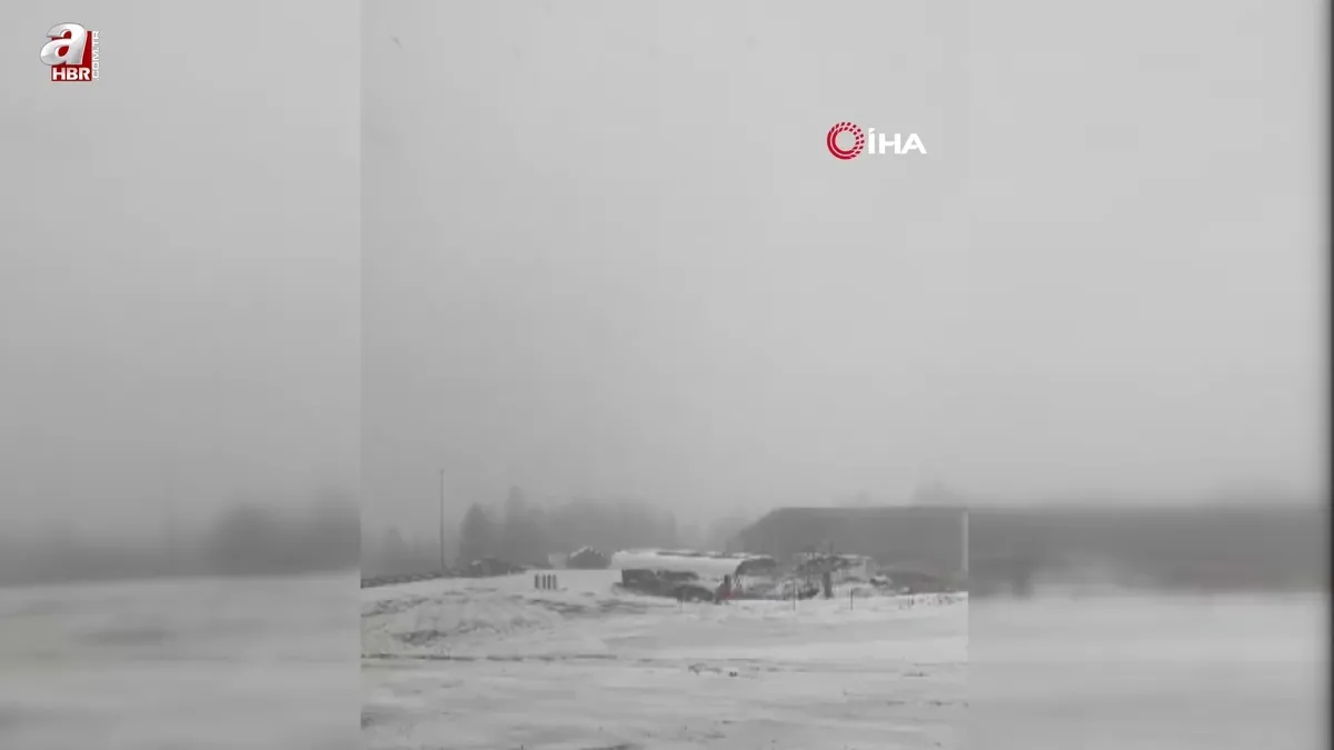 Kastamonu’da Ilgaz Dağı beyaza büründü