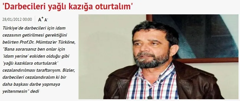Bir zamanlar Türköne: Bunları yağlı kazığa oturtalım - 1