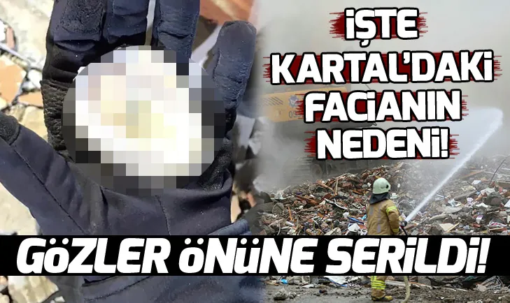 Kartalda yıkılan binanın kolonundan deniz kabuğu çıktı!