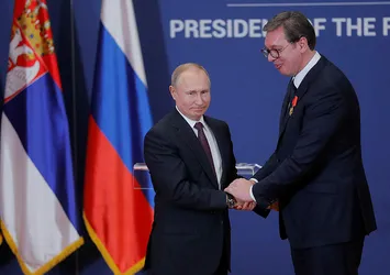 Putin ve Vucic'ten Türkiye mesajı