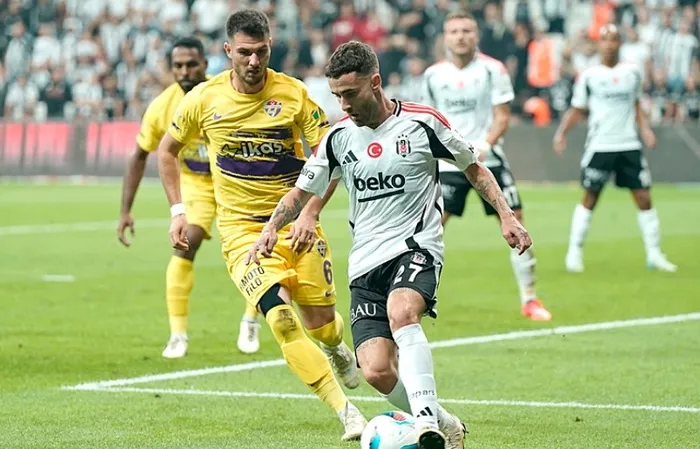 Süper Lig’de Beşiktaş Eyüpspor’u 2-1 mağlup etti