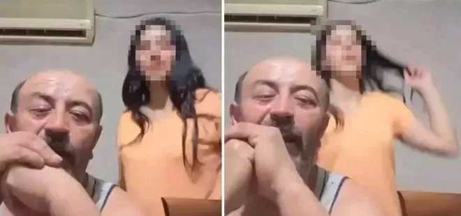 TikTok'ta kızını dans ettirip para isteyen babaya gözaltı! Çocuk devlet korumasında