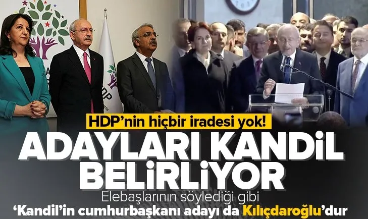 HDP’nin vekil listelerini Kandil yapıyor!