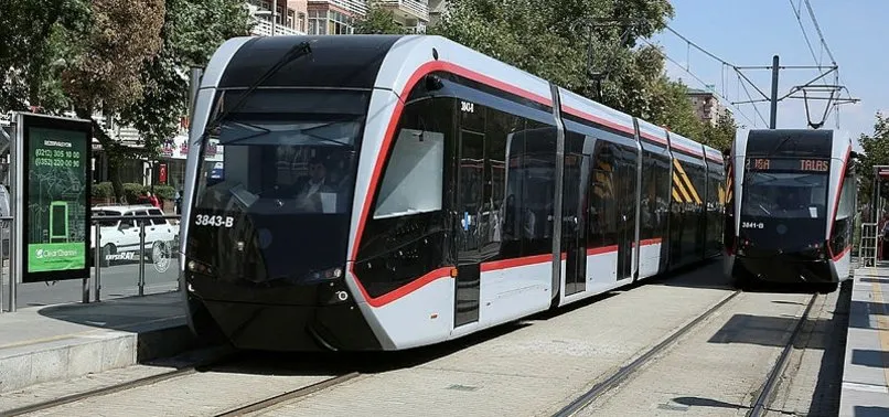 Kayseri'nin tramvay hatlarının hizmet kalitesine AB tescili