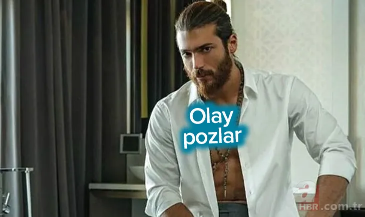 Erkenci Kuş dizisinin yıldızı Can Yaman'ın fotoğrafları sosyal medyayı salladı 1