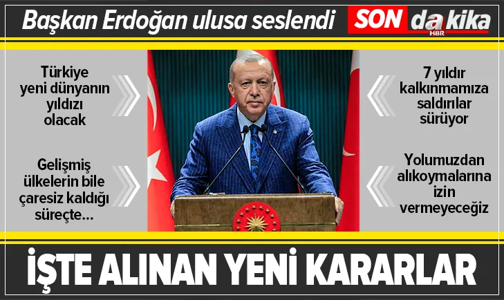 Başkan Erdoğan'dan önemli açıklamalar