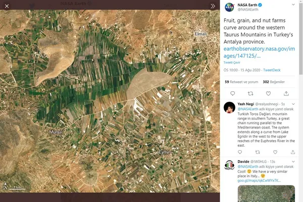 NASA'dan Antalya paylaşımı! Uzaydan işte böyle görüntülendi - 1