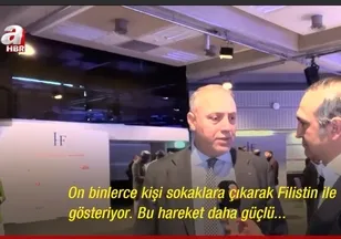 Filistin'in İngiltere Büyükelçisi A Haber'de